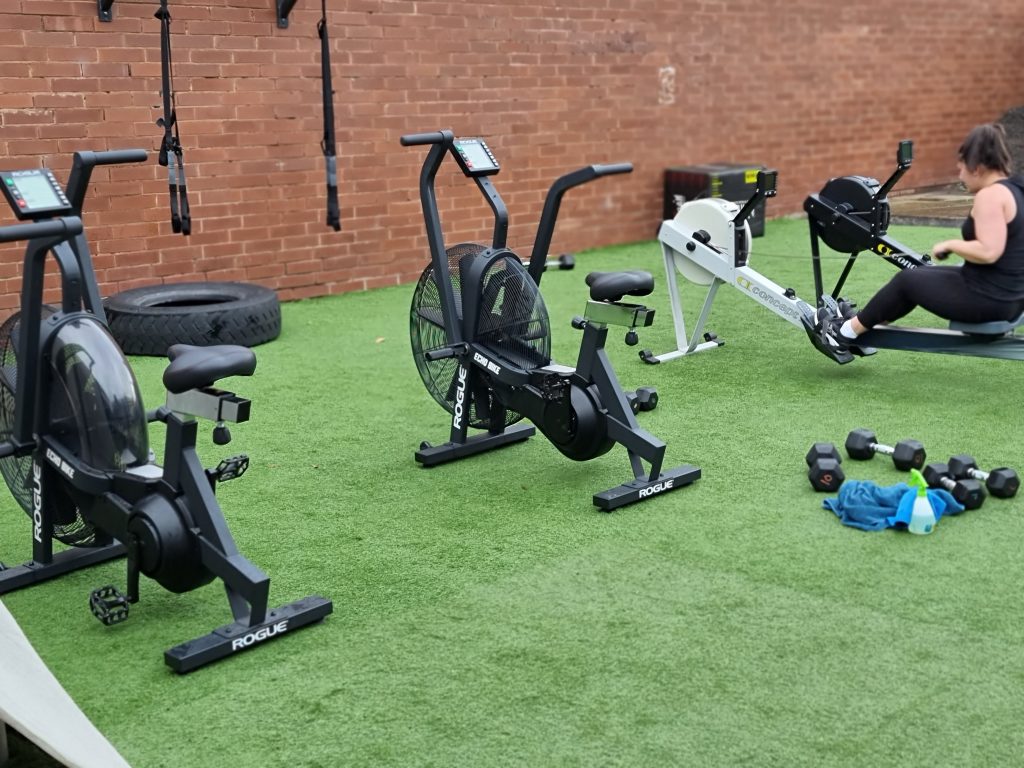 fitness and exercise in a covid safe gym