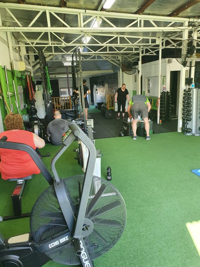 personal training class in the MVFit Gym