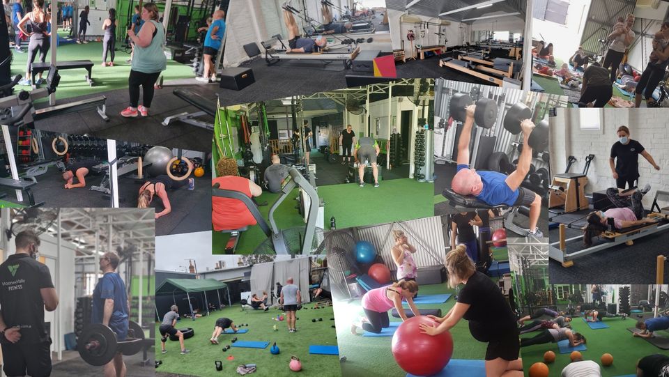 The MVFit Gym Collage